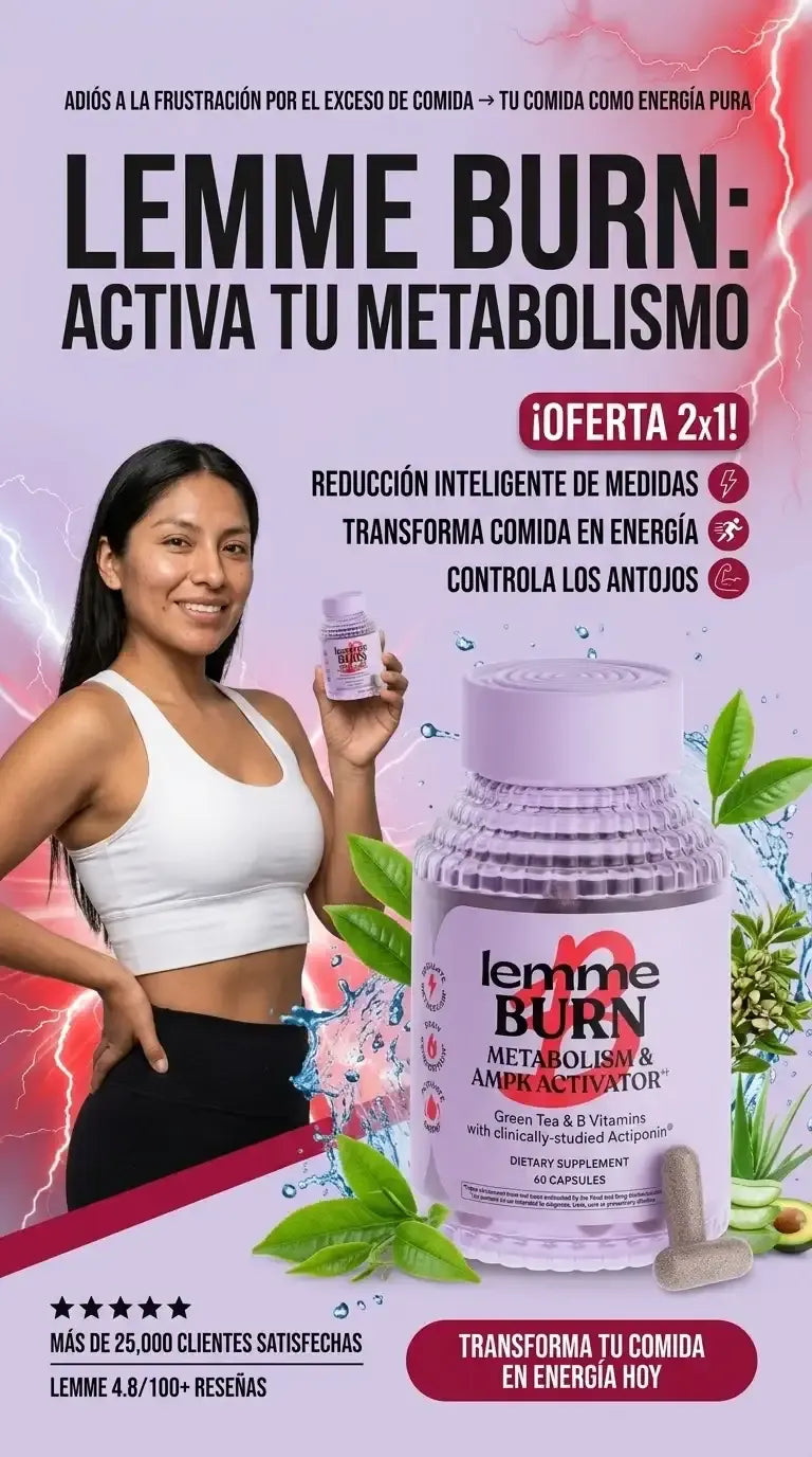 LEMME BURN Original - Baja de peso y mejora tu metavolismo ♀️