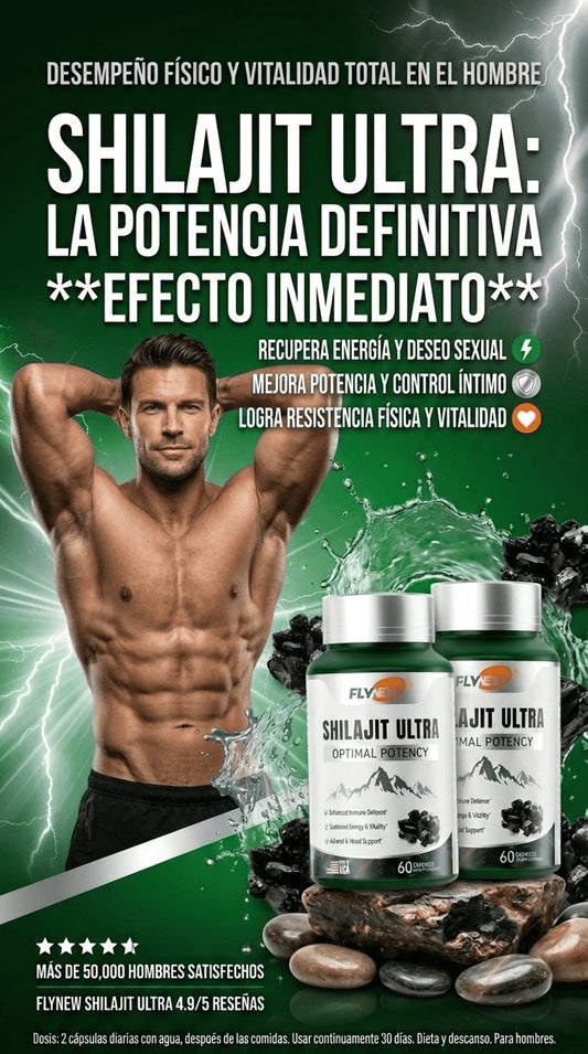 SHILAJIT ULTRA Original - Potencia tu masculinidad 2x1 ⭐