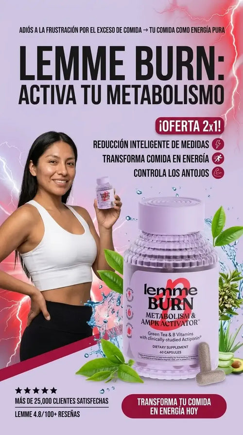 LEMME BURN Original - Baja de peso y mejora tu metavolismo ♀️